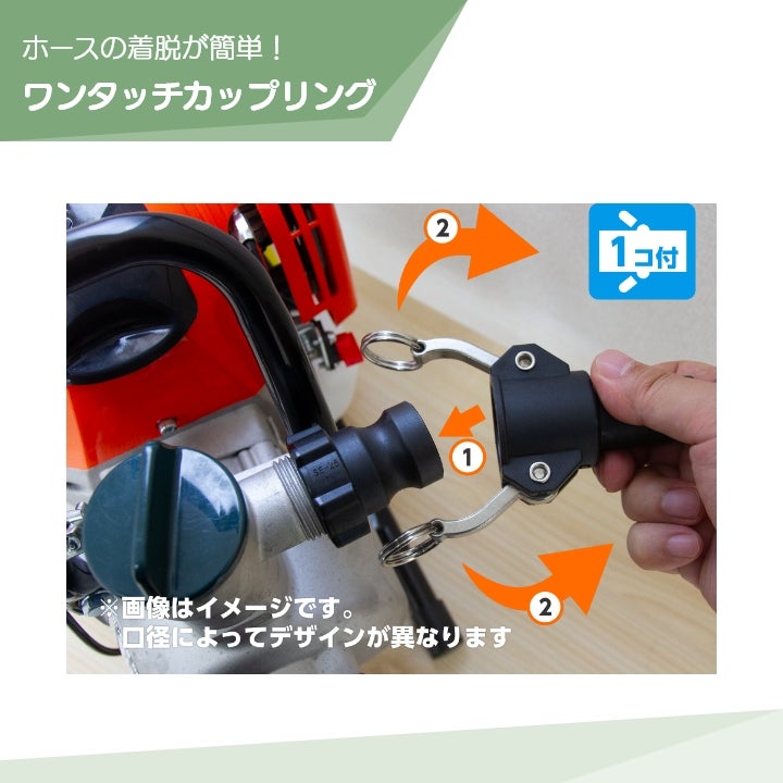 工進エンジンポンプ SEV-25FZ 4サイクル 4ストローク ガソリン