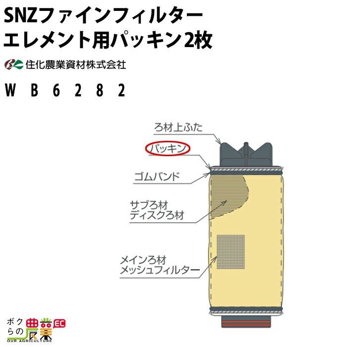 住化農業資材のディスクフィルターWB6282ならボクらの農業EC
