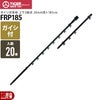 タイガーボーダーショックさく線アルミ線A519YΦ1.9mm×500m巻電気柵電柵電気さく防獣害獣