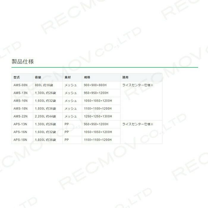 生産終了 三洋 ロンバックSP AMS-13N 025052 メッシュ 穀物 収穫