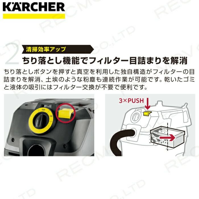 ケルヒャー バキュームクリーナー NT 40/1 Ap 1.148-328.0 業務用 掃除