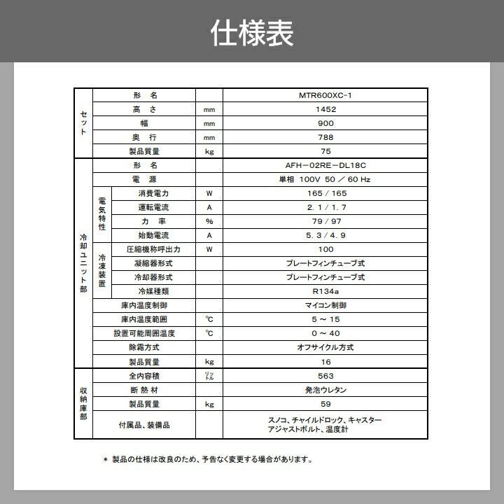 生産終了【現地組立サービス付き】三菱電機 玄米・農産物保冷庫 新米