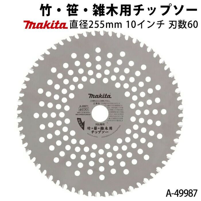 マキタのチップソーA-49987ならボクらの農業EC
