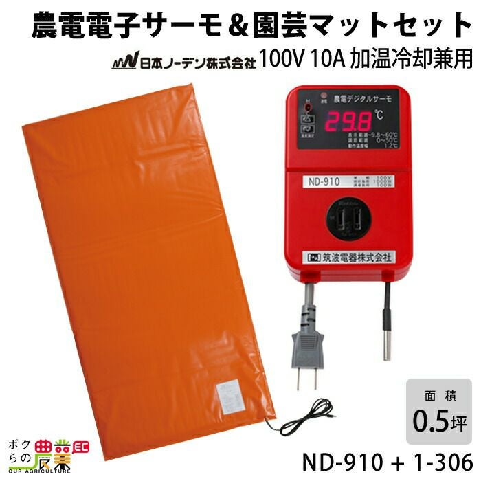 日本ノーデンの農電ND-910 + 1-417ならボクらの農業EC
