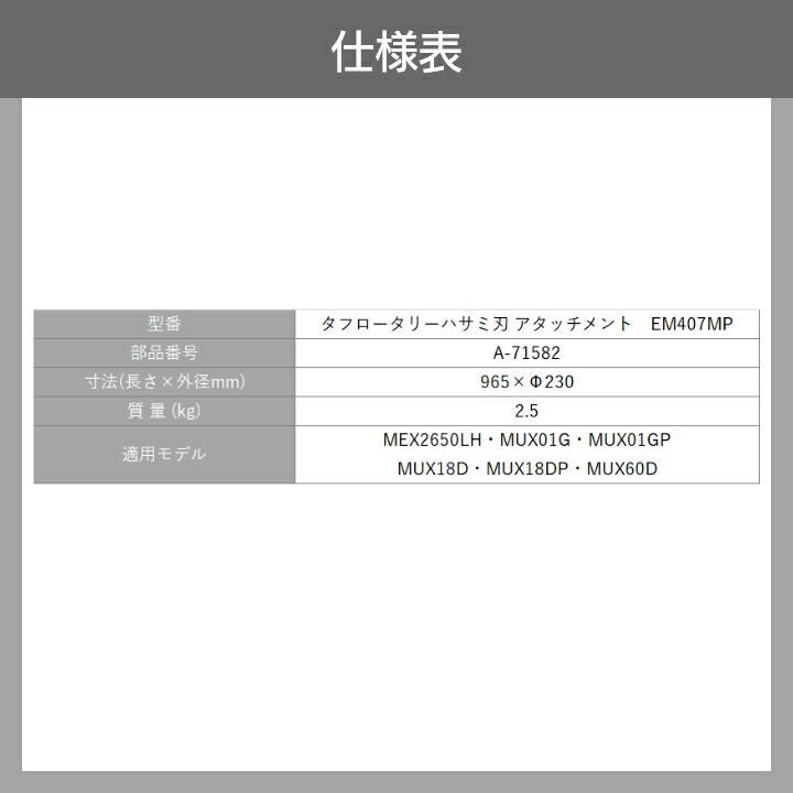 マキタの部品・アクセサリA-71582ならボクらの農業EC